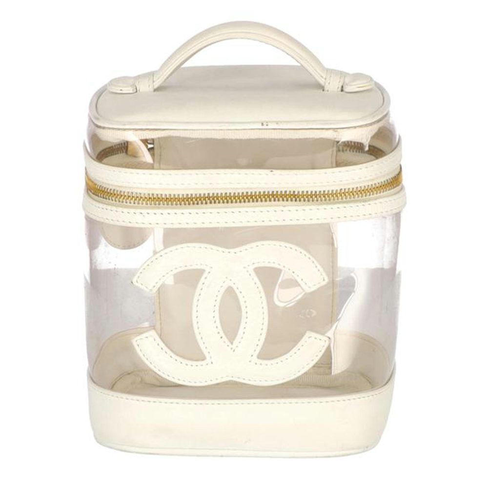 Chanel Pouch Vanity Bag Black